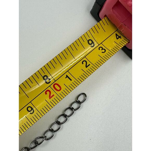 Vintage Black Necklace Heavy Metal Design - Picture 4 of 4